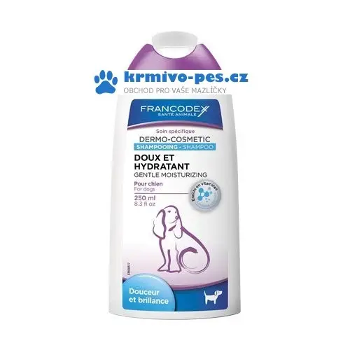 Francodex Šampon jemný hydratační pes 250ml Rychlé Dodání