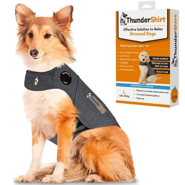 Zklidňující vesta ThunderShirt pro psy L(18-29kg) Dokud Zásoby Vydrží