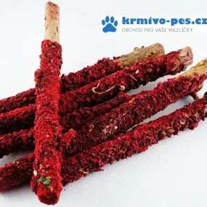 Nízká Cena HamStake lískové větvičky s červenou řepou 50g