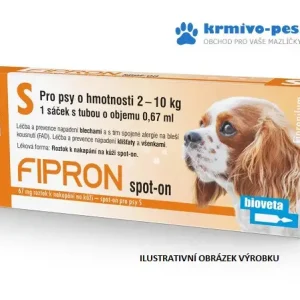 Objednat Nyní Fipron 67mg Spot-On Dog S sol 3x0,67ml