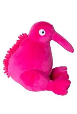 Cenově Výhodný Hračka pes PLUSH plyš,pískací,růžová 16cm Kiwi