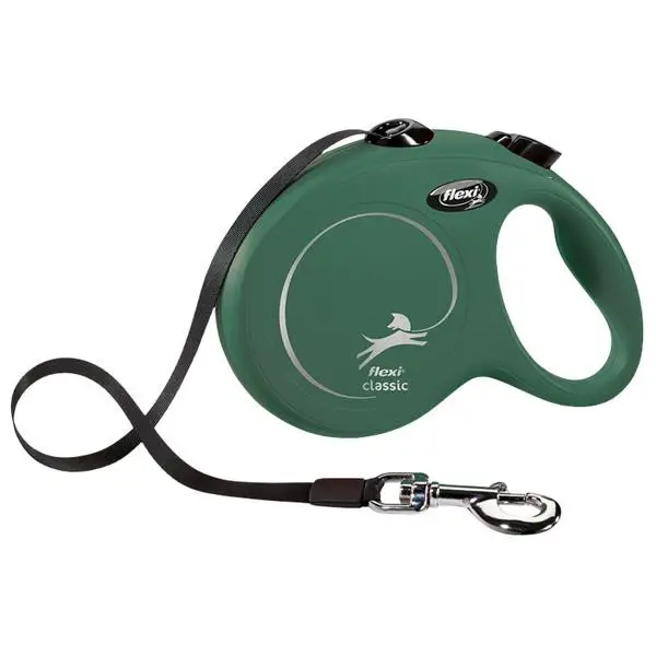 Jen Po Omezenou Doba Flexi Classic L pásek Olive 5 m do 50 kg