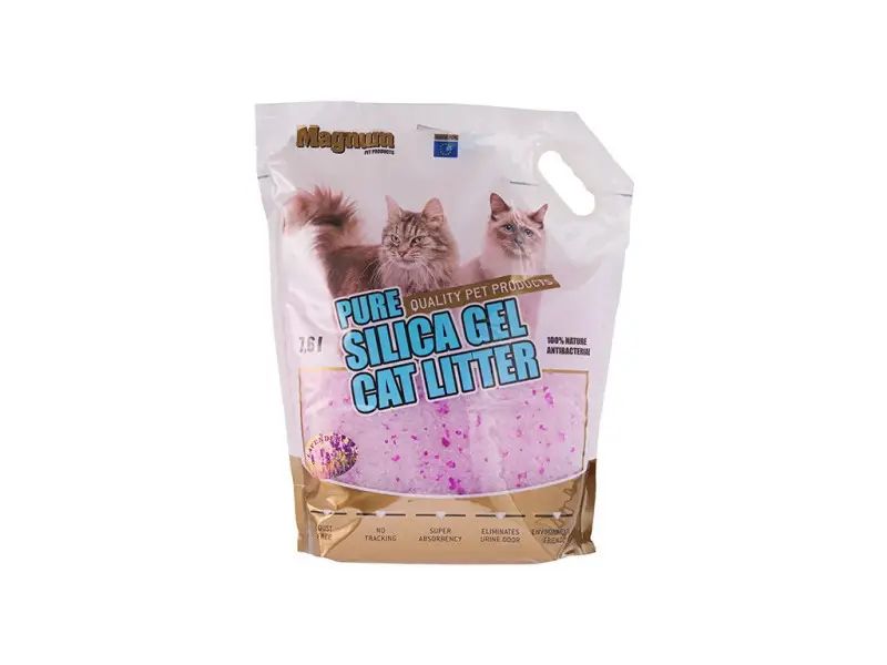 Magnum Silica gel cat litter Levander 7,6l Značkový