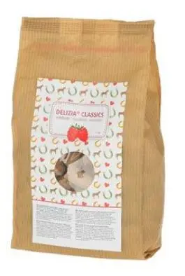 Pochoutka pro koně DELIZIA malina 1kg Finální Výprodej