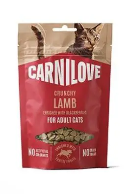 Carnilove Cat CRUNCHY Snack Lamb+Blackberries 50g Akční Nabídka