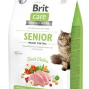 Akční Nabídka Brit Care Cat GF Senior Weight Control 2kg