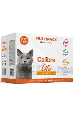 Calibra Cat Life kapsa Adult Multipack 12x85g Výprodej