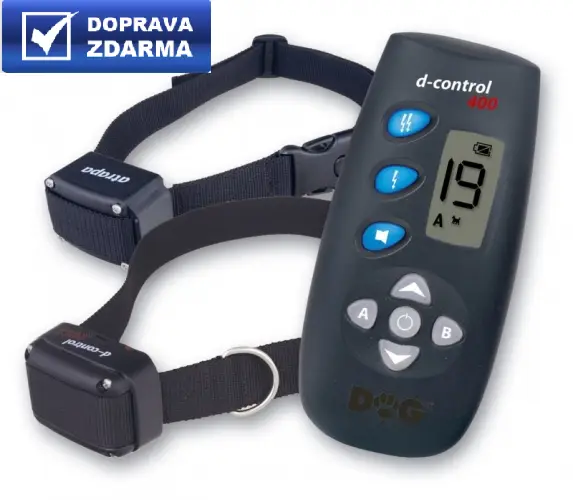 DOG trace d-control 403 - elektronický výcvikový obojek + atrapa Vrácení Zdarma