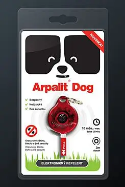 Speciální Cena Elektr. odpuzovač klíšťat Arpalit Dog pro psy 1ks