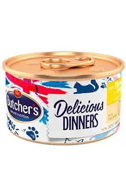 Must-Have Butcher's Cat Class.Delic.Dinners kuře+krůta konz85g