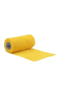 Sezónní Sleva Obinadlo elast. Vet-Flex 10cm x 4,5m žluté Kruuse 1ks