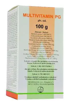Multivitamín PG plv sol 100g a.u.v. Akce