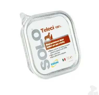 SOLO Vitello 100% (telecí) vanička 100g Aktuální
