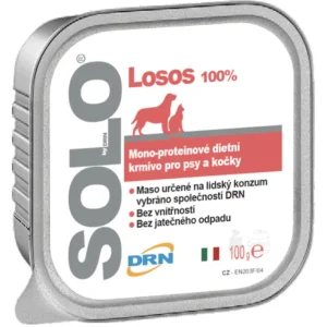 Poslední Šance SOLO Salmone 100% (losos) vanička 100g