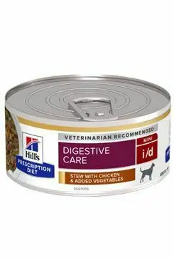 Hill‘s Can. PD I/D Digestiv Care Chick. stew Konz 156g Nízká Cena