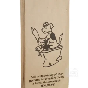 Must-Have Sáčky na psí exkrementy papírové, šité s ouškem 25ks
