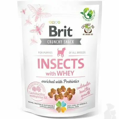 Originální Brit Care Dog Crunchy Crack.Insec.Puppy Whey Prob 200g