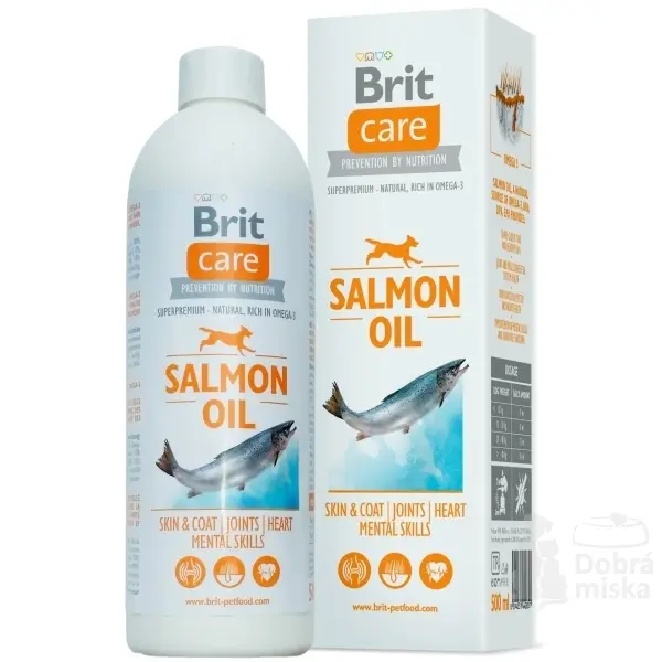 Brit Care lososový olej pes 500ml Aktuální