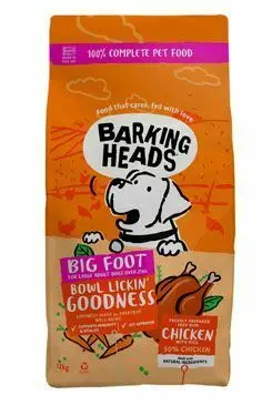 Nejlepší Cena BARKING HEADS Big Foot Bowl Lickin Good Chick 12kg