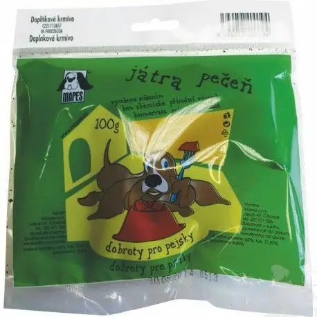 Pochoutka sušená MAPES játra 100g Cenový Hit