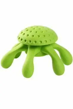 Hračka pes OCTOPUS MAXI plov. z TPR zelená Kiwi Akční Nabídka