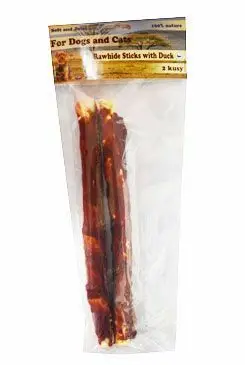 Akční Nabídka Pochoutka Tyčinka z buvolí kůže s kach. masem 28cm/2ks