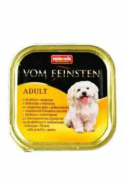 Zlevněný Animonda pes VF paštika Adult drůbež/těstoviny 150g