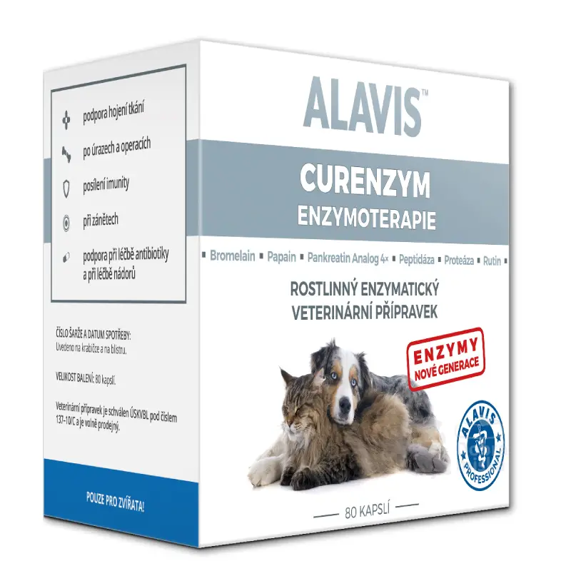 Cenová Bomba Alavis Curenzym podporující hojení 80cps