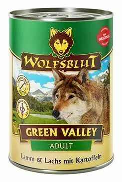 Nakupujte Hned Wolfsblut Dog Adult Green Valley konz. 395g