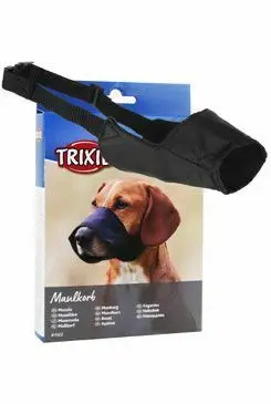 Náhubek fixační pes S-M 21cm/7,5cm černá TR Ihned K Objednání