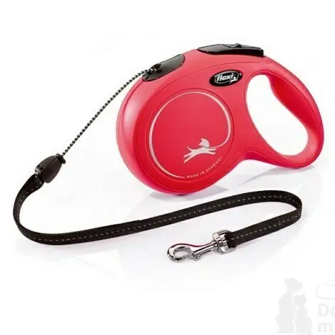Vodítko FLEXI Classic New S lanko 5m/12kg červená Nízká Cena