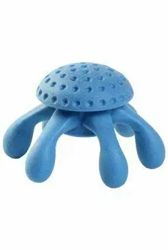 Speciální Cena Hračka pes OCTOPUS MINI plov. z TPR modrá Kiwi
