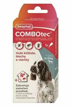 Combotec Spot-on 134/120,6mg pro střední psy 1x1,34ml Nízká Cena