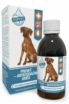 Prevet - antioxidační směs pro psy TOPVET 200ml Akční Nabídka
