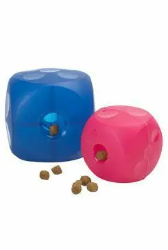 Originální Hračka pes BUSTER Soft Cube modrá 12cm