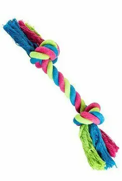 Hračka pes Uzel bavlněný 30cm/140g růžová/modrá HipHop Časově Omezené