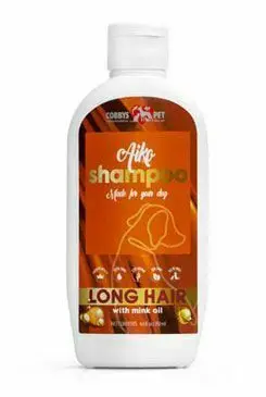 Šampon Aiko pro dlouhosrsté psy s norkovým olejem250ml Akce