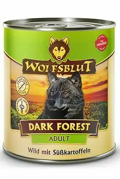 Wolfsblut Dog Adult Dark Forest konz. 800g Odeslání Ihned