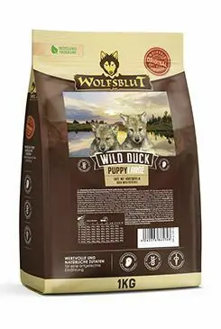 Aktuální Wolfsblut Dog Puppy Large Breed Wild Duck 1kg