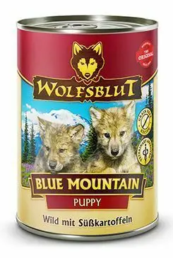 Vrácení Zdarma Wolfsblut Dog Puppy Blue Mountain konz. 395g