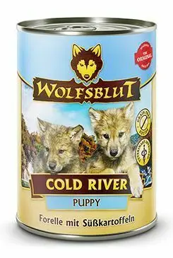 Wolfsblut Dog Puppy Cold River konz. 395g Ihned K Objednání