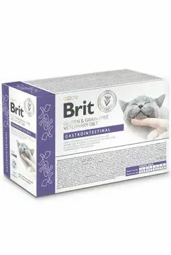 Brit VD Cat Pouch fillets in Gravy Gastrointest 12x85g Super Cena