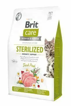 Bezpečná Platba Brit Care Cat GF Sterilized Immunity Support 7kg