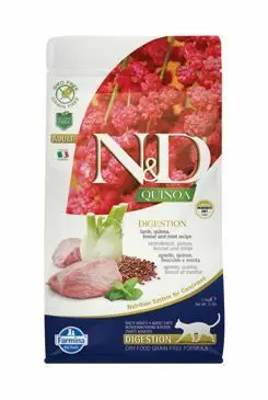 N&D Quinoa CAT Digestion Lamb & Fennel 1,5kg Must-Have