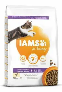 Finální Výprodej Iams Cat Kitten Chicken 10kg