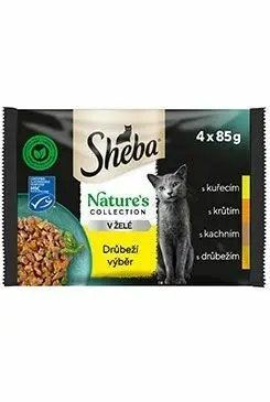 Ihned K Objednání Sheba kapsa Nature‘s Collection drůbeží výběr 4x85g