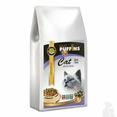 Bezpečná Platba Puffins Cat Delicate Beef&Tuna 2kg
