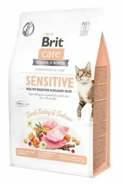 Cenová Bomba Brit Care Cat GF Sensit. Heal.Digest&Delic.Taste 0,4kg