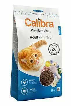 Calibra Cat Premium Line Adult Poultry 10kg Sezónní Sleva