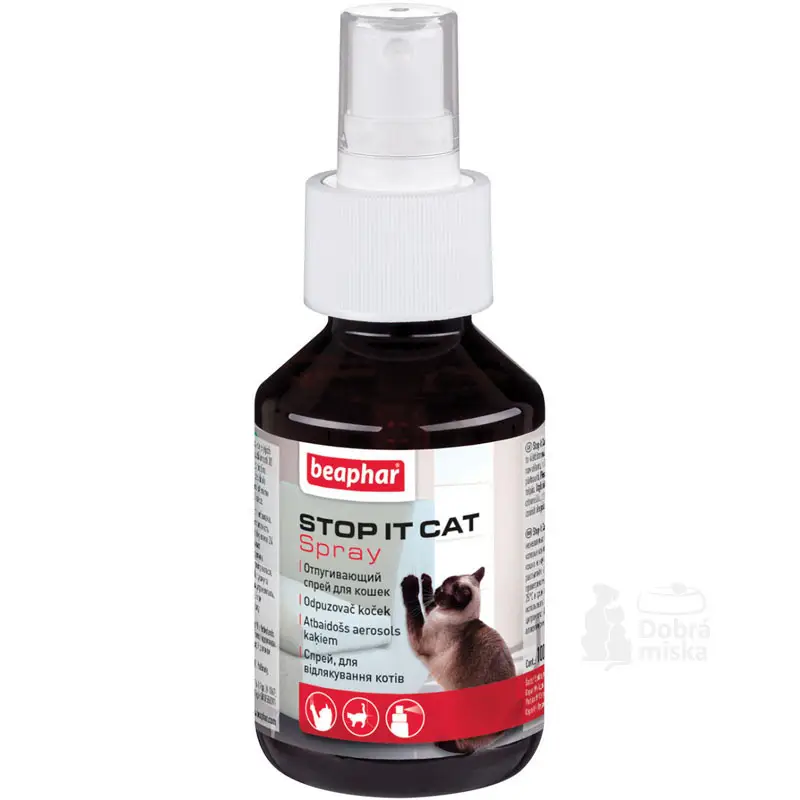 Beaphar odpuzovač Stop It Cat interiér spray 100ml Novinka